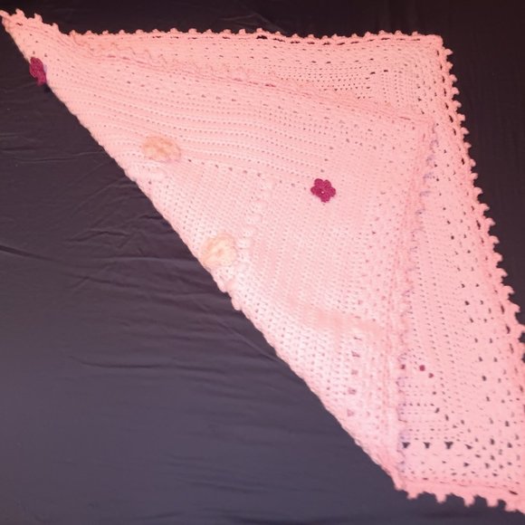 Blanket Handmade Crochet Baby Blanket Baby shower gift New born gift Present - Picture 2 of 7